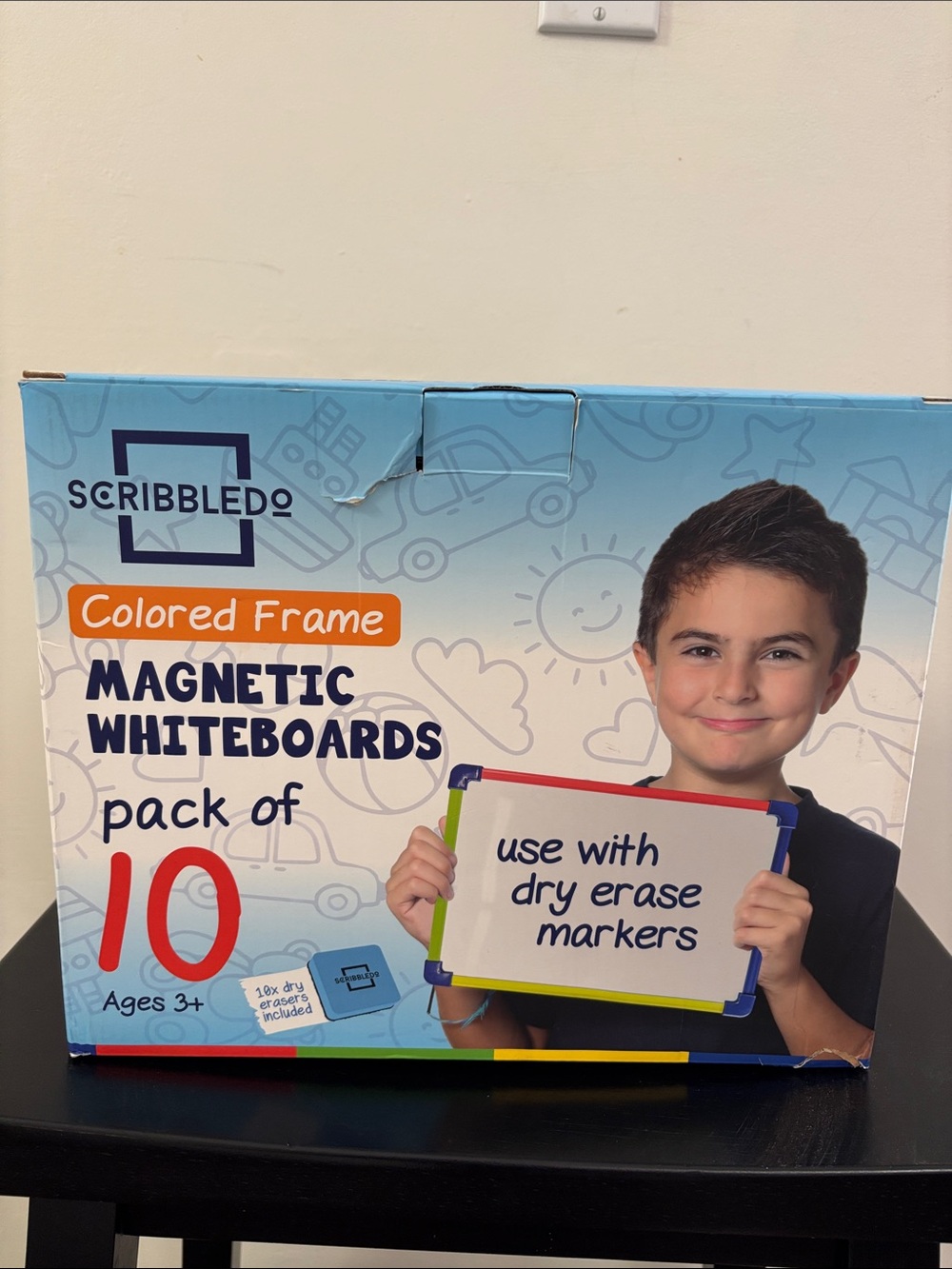 Magnetic Whiteboards pack of 10